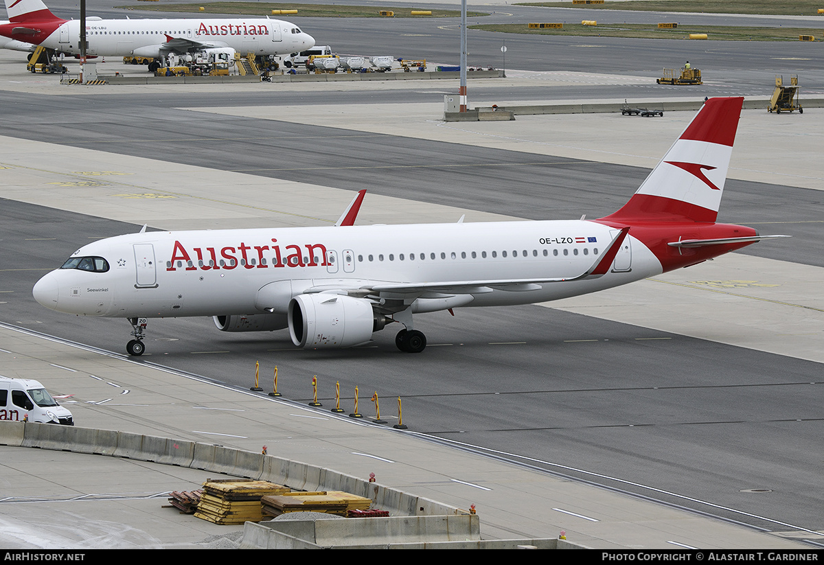 Aircraft Photo of OE-LZO | Airbus A320-271N | Austrian Airlines | AirHistory.net #601667