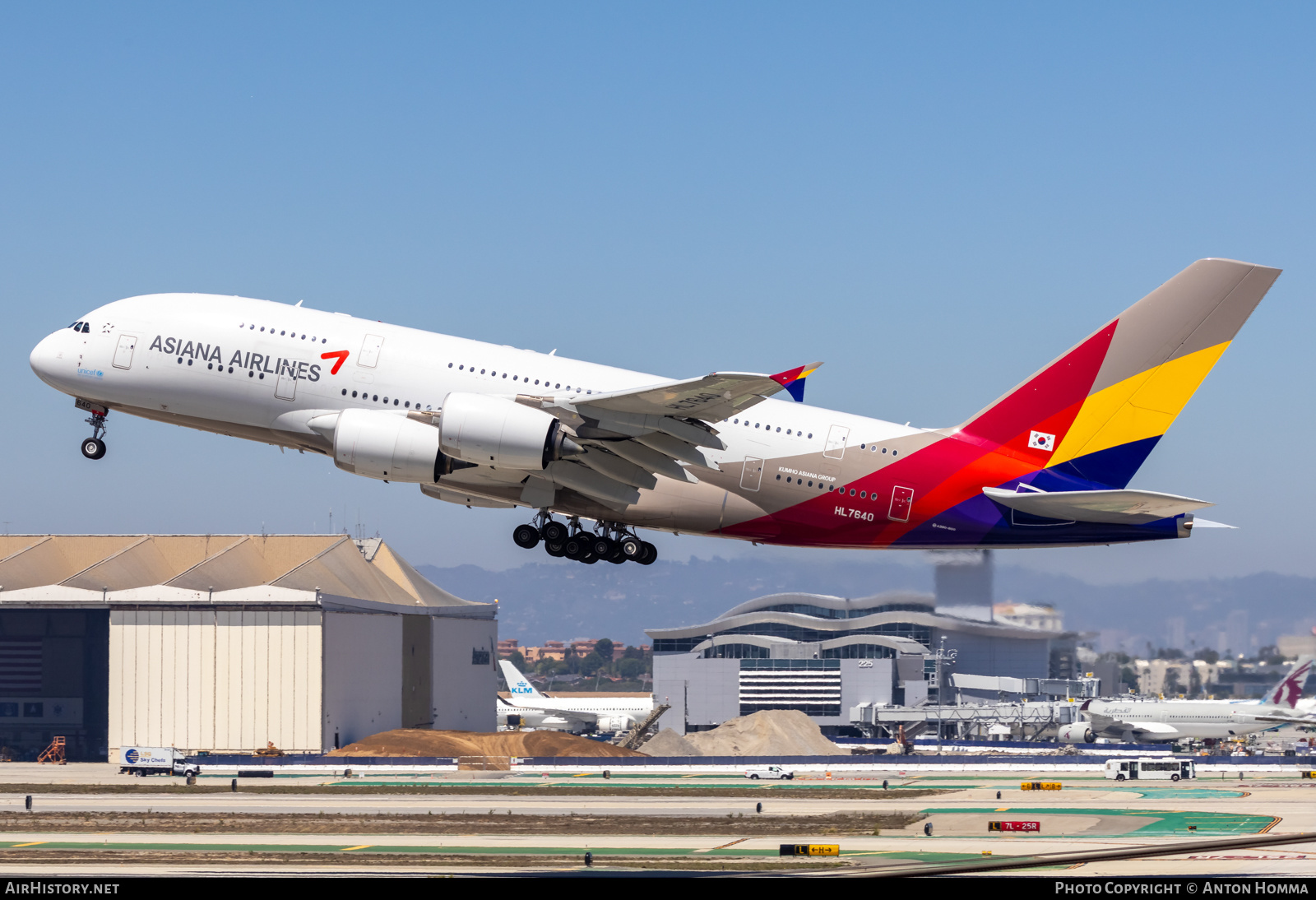 Aircraft Photo of HL7640 | Airbus A380-841 | Asiana Airlines | AirHistory.net #601668