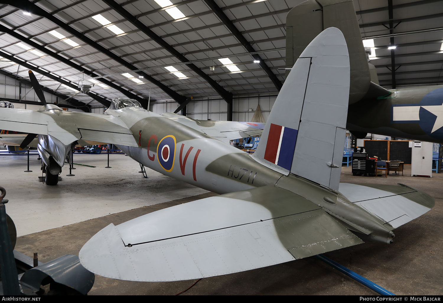 Aircraft Photo of HJ711 | De Havilland D.H. 98 Mosquito NF2 | UK - Air Force | AirHistory.net #601670