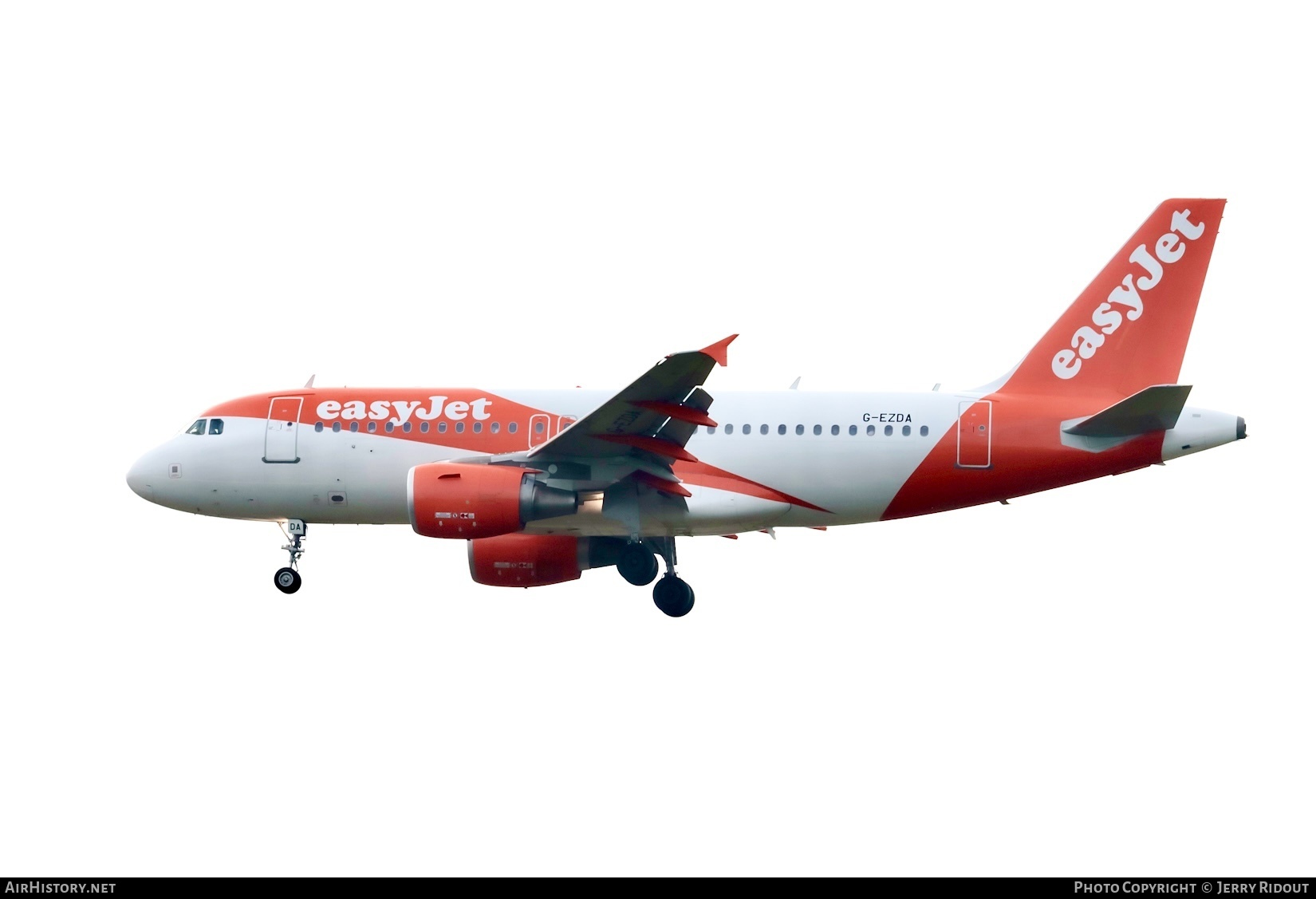 Aircraft Photo of G-EZDA | Airbus A319-111 | EasyJet | AirHistory.net #601678