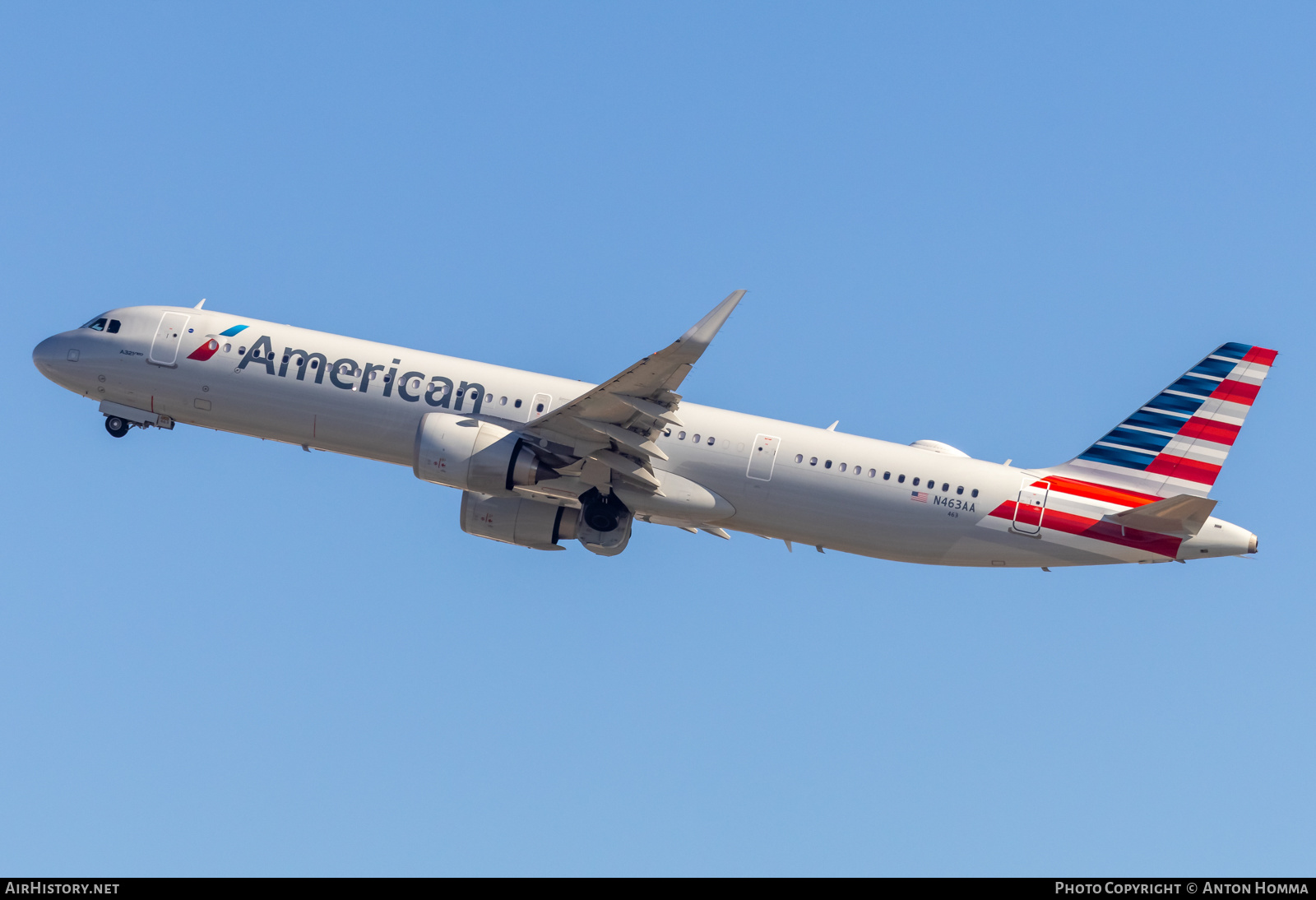 Aircraft Photo of N463AA | Airbus A321-253NX | American Airlines | AirHistory.net #601679