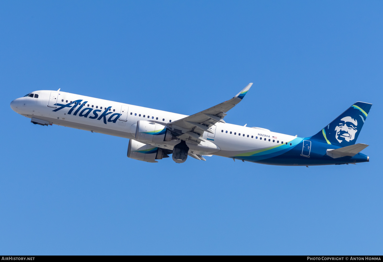 Aircraft Photo of N929VA | Airbus A321-253N | Alaska Airlines | AirHistory.net #601680