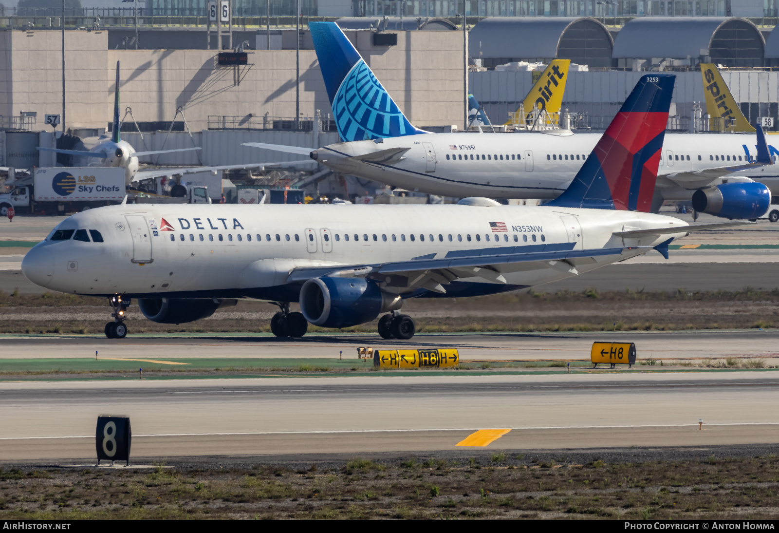 Aircraft Photo of N353NW | Airbus A320-212 | Delta Air Lines | AirHistory.net #601684