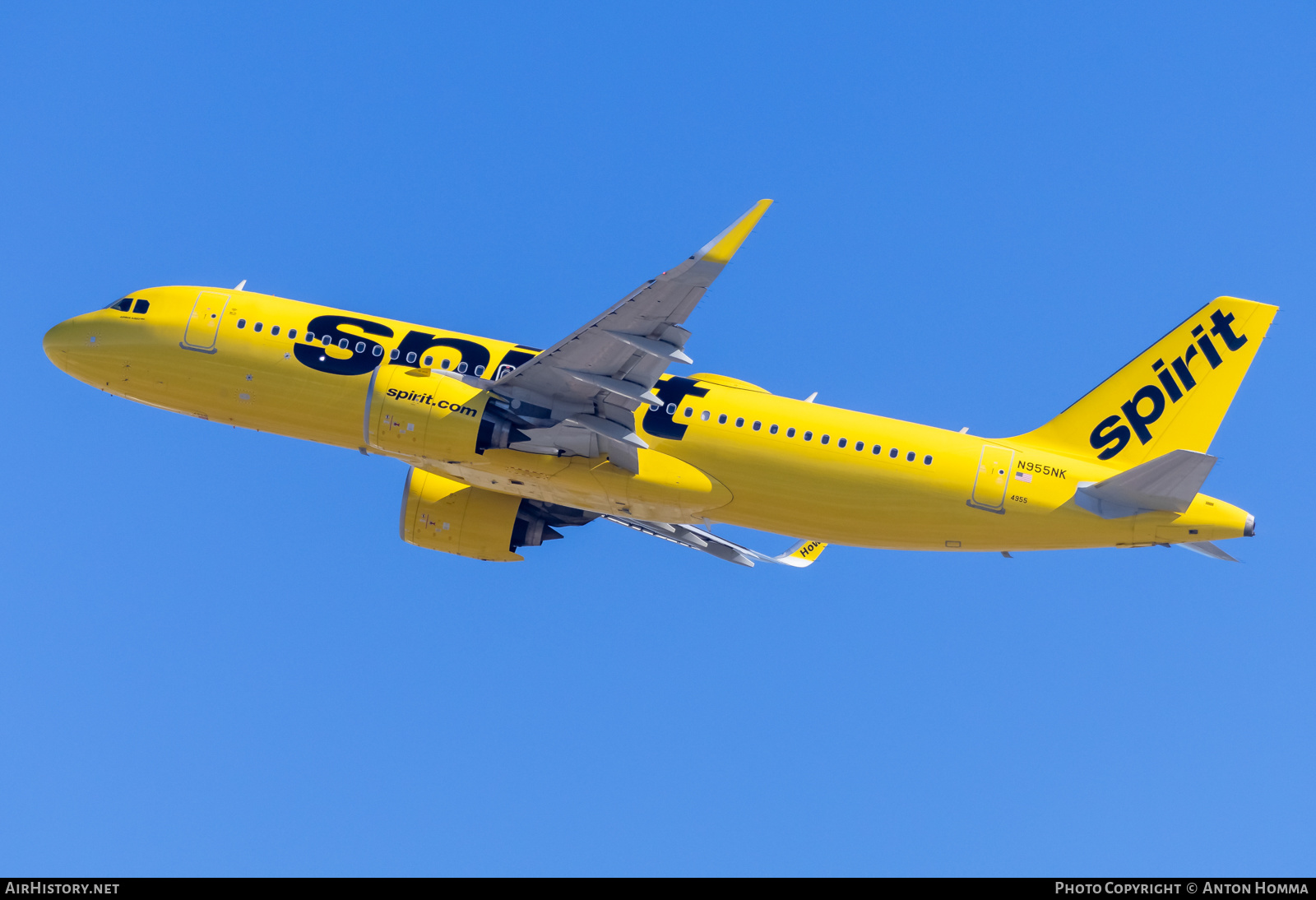 Aircraft Photo of N955NK | Airbus A320-271N | Spirit Airlines | AirHistory.net #601705