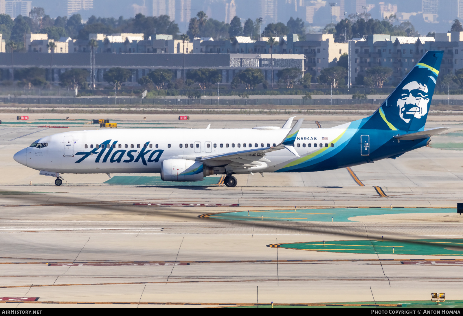 Aircraft Photo of N594AS | Boeing 737-890 | Alaska Airlines | AirHistory.net #601716