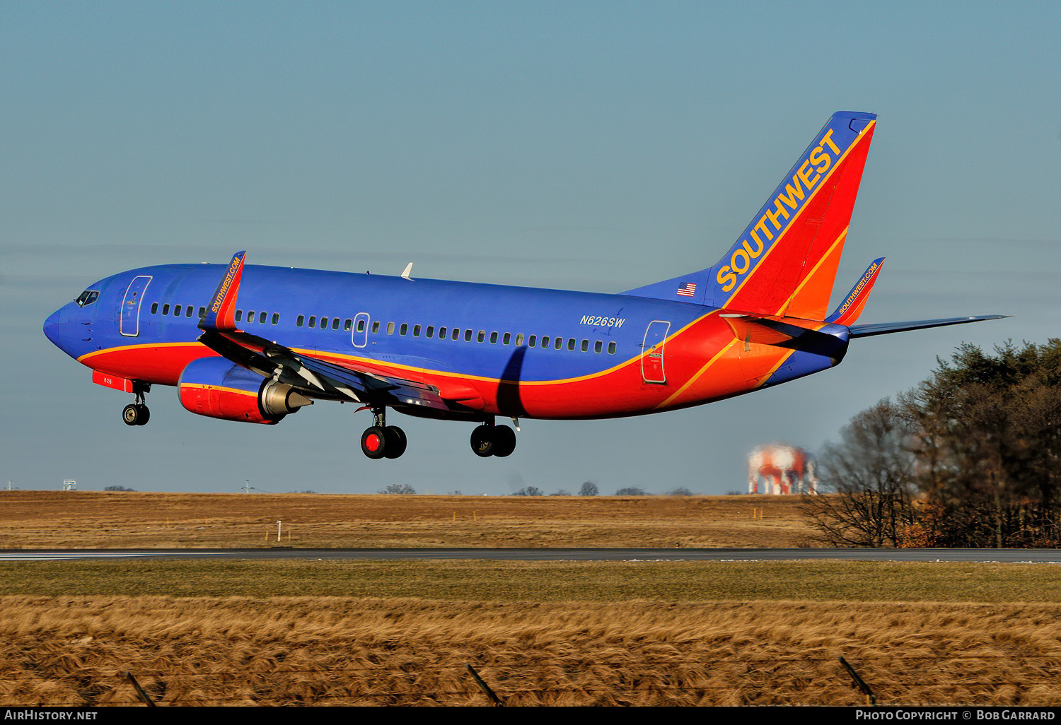 Aircraft Photo of N626SW | Boeing 737-3H4 | Southwest Airlines | AirHistory.net #601724