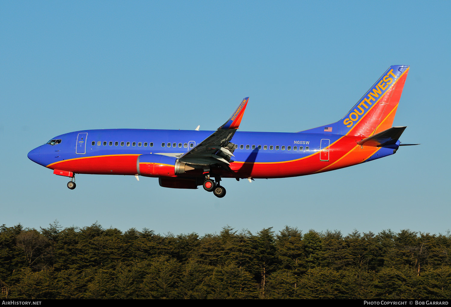 Aircraft Photo of N611SW | Boeing 737-3H4 | Southwest Airlines | AirHistory.net #601726