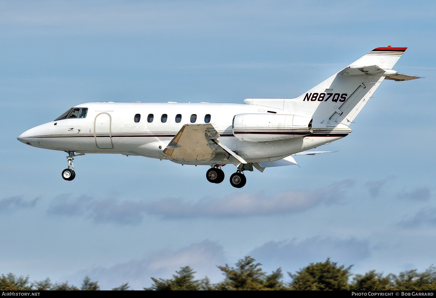 Aircraft Photo of N887QS | Raytheon Hawker 800XP | AirHistory.net #601730