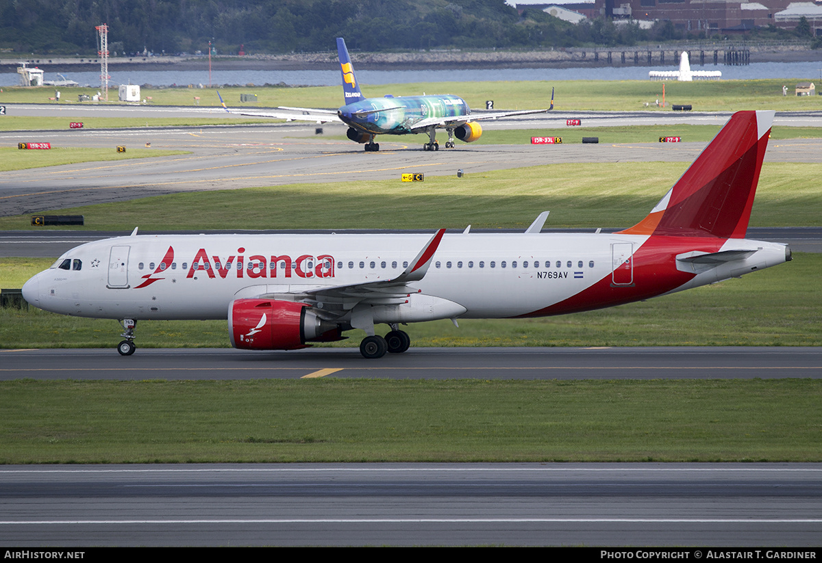 Aircraft Photo of N769AV | Airbus A320-251N | Avianca | AirHistory.net #601739