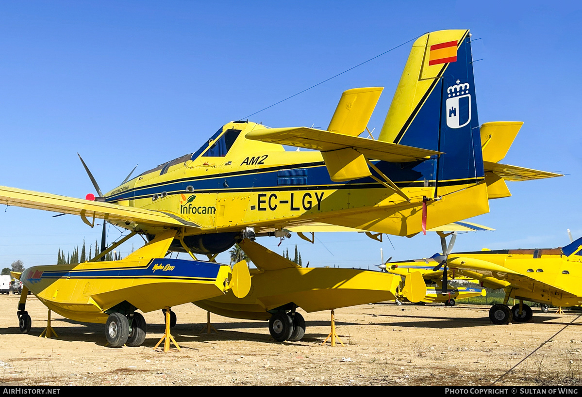 Aircraft Photo of EC-LGY | Air Tractor AT-802F Fire Boss (AT-802A) | Martínez Ridao Aviación | AirHistory.net #601757