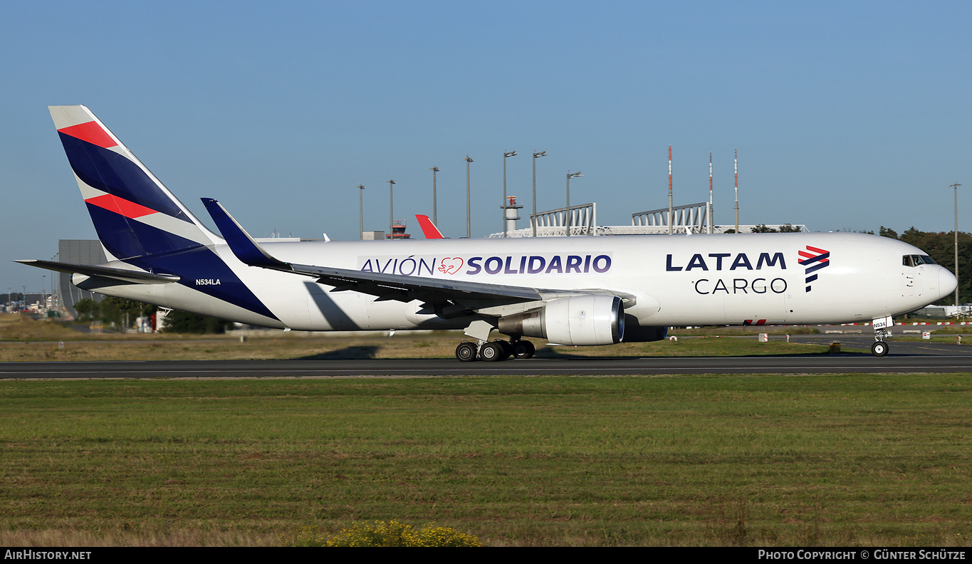 Aircraft Photo of N534LA | Boeing 767-316F/ER | LATAM Cargo | AirHistory.net #601758