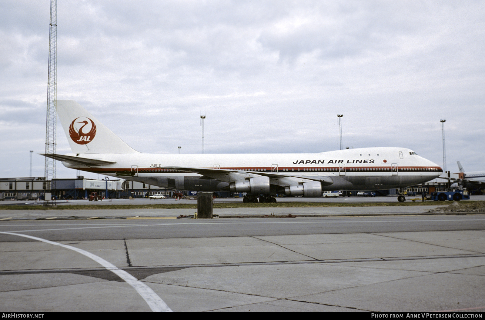 Aircraft Photo of JA8112 | Boeing 747-146 | Japan Air Lines - JAL | AirHistory.net #601765
