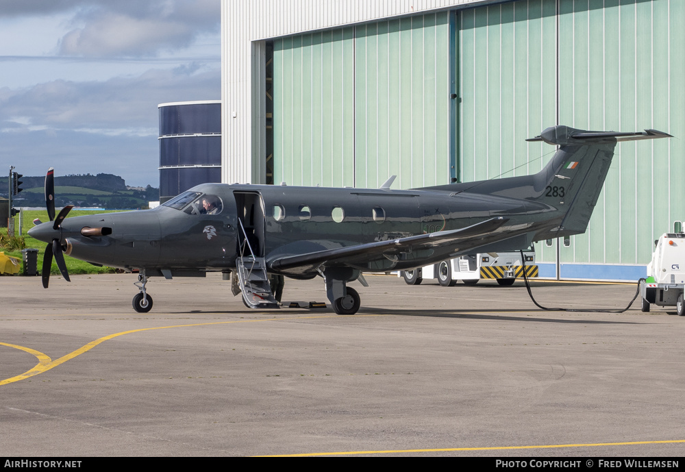 Aircraft Photo of 283 | Pilatus PC-12NG (PC-12/47E) | Ireland - Air Force | AirHistory.net #601766