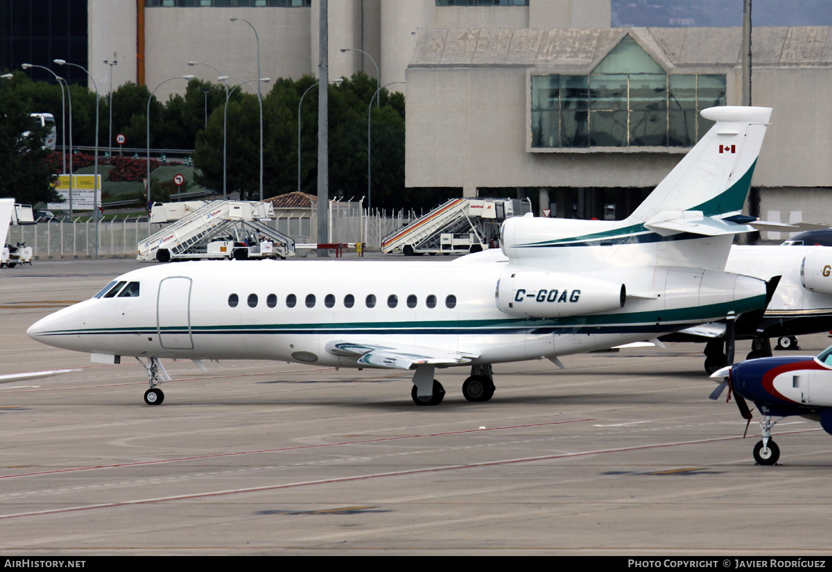 Aircraft Photo of C-GOAG | Dassault Falcon 900EX | AirHistory.net #601768