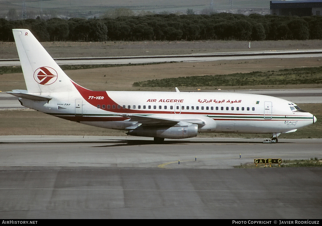 Aircraft Photo of 7T-VER | Boeing 737-2D6/Adv | Air Algérie | AirHistory.net #601775
