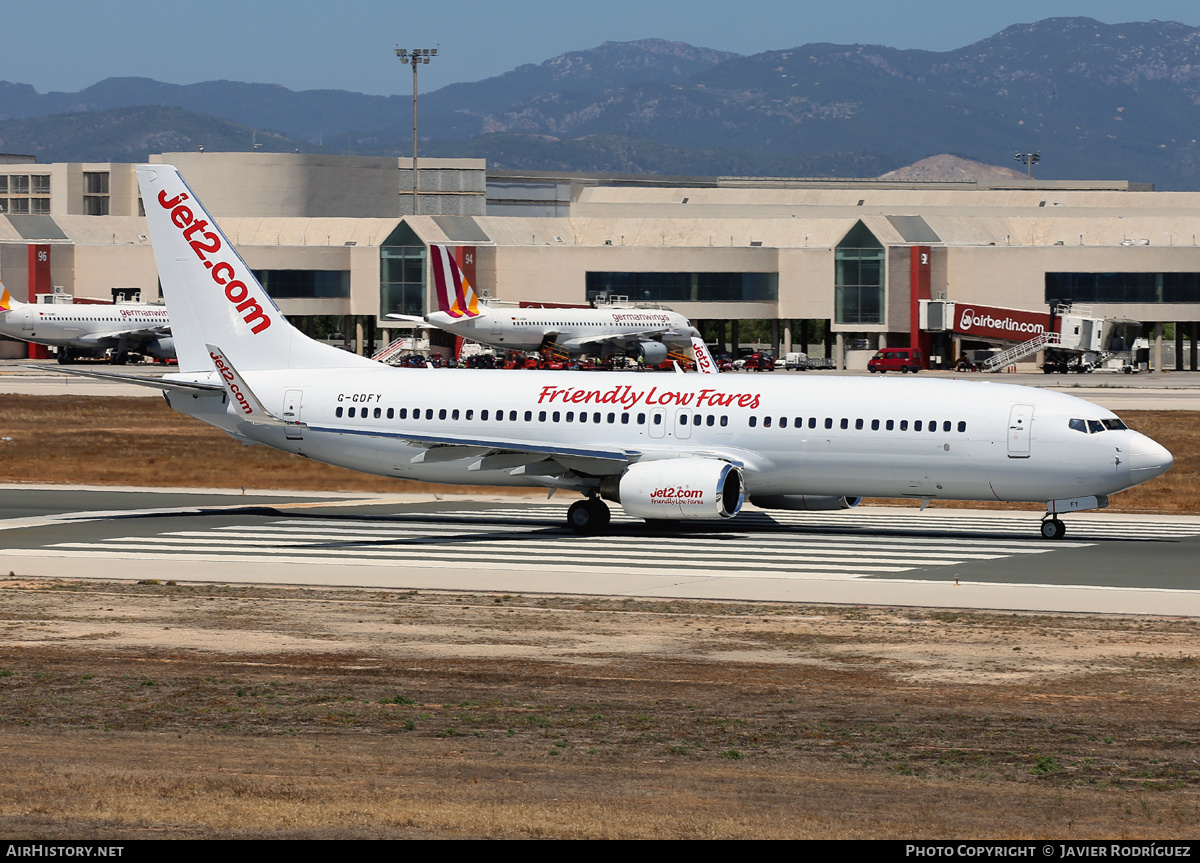 Aircraft Photo of G-GDFY | Boeing 737-86Q | Jet2 | AirHistory.net #601784