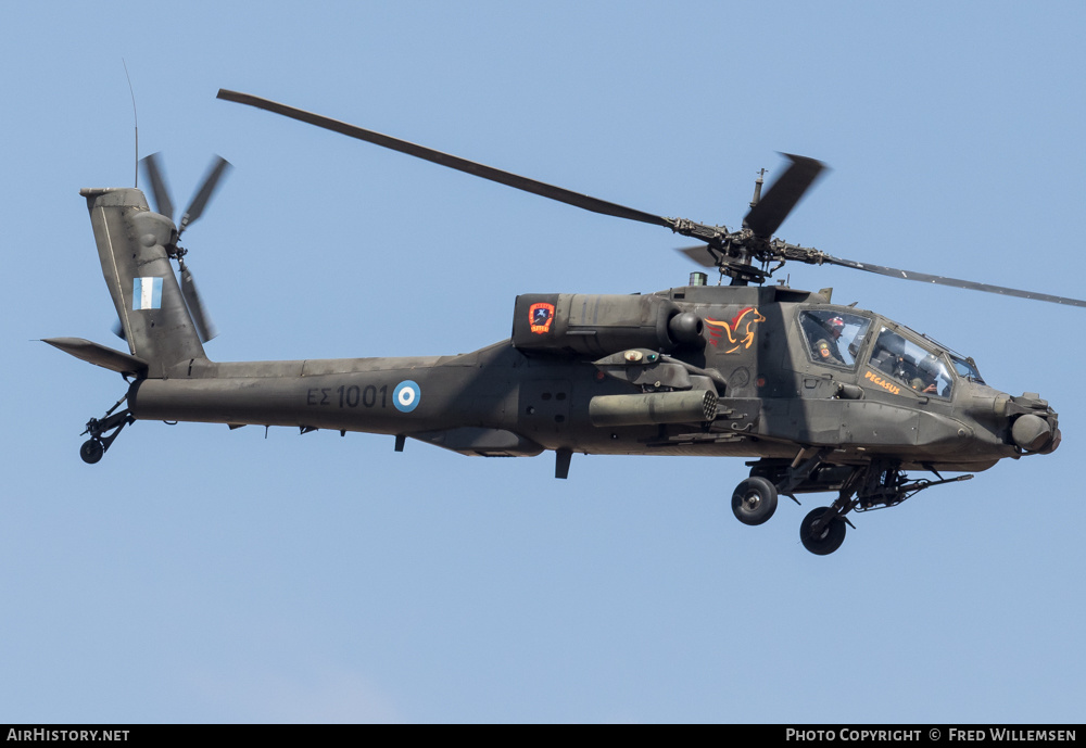 Aircraft Photo of ES1001 | McDonnell Douglas AH-64A+ Apache | Greece - Army | AirHistory.net #601794