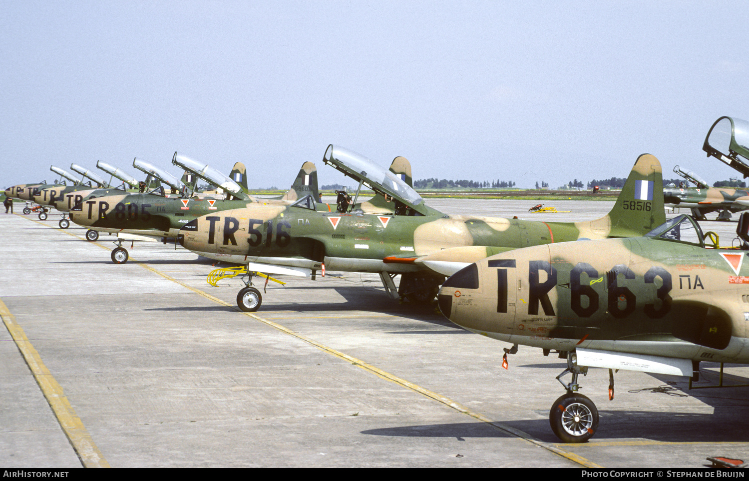 Aircraft Photo of 63663 | Lockheed T-33A | Greece - Air Force | AirHistory.net #601804