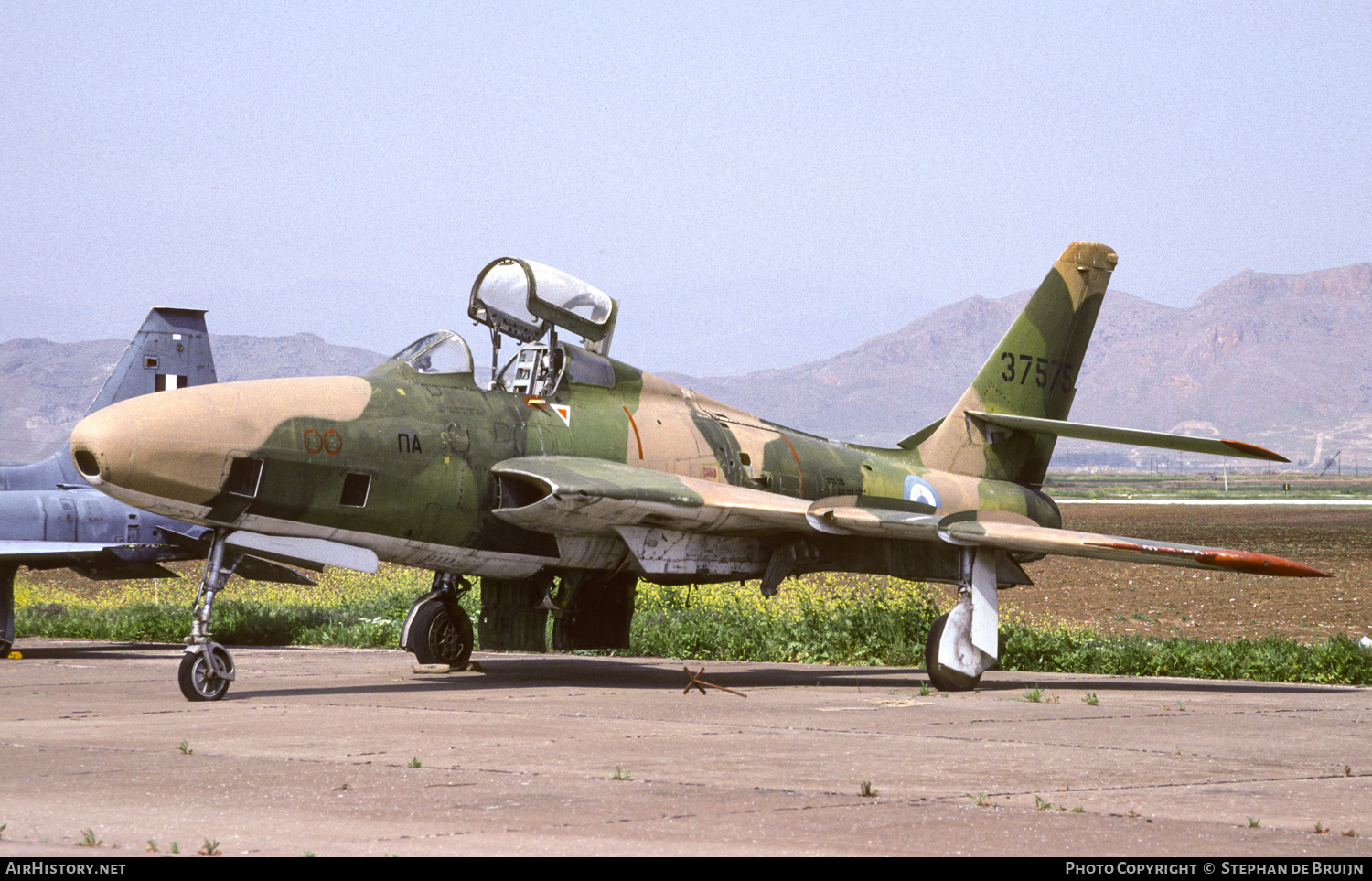 Aircraft Photo of 37575 | Republic RF-84F Thunderflash | Greece - Air Force | AirHistory.net #601806