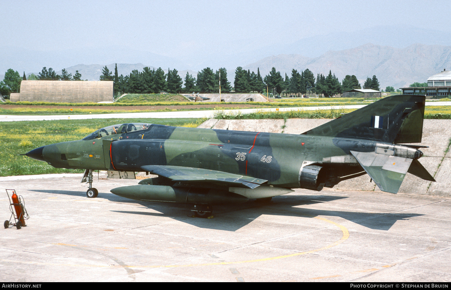 Aircraft Photo of 3546 | McDonnell Douglas RF-4E Phantom II | Greece - Air Force | AirHistory.net #601817