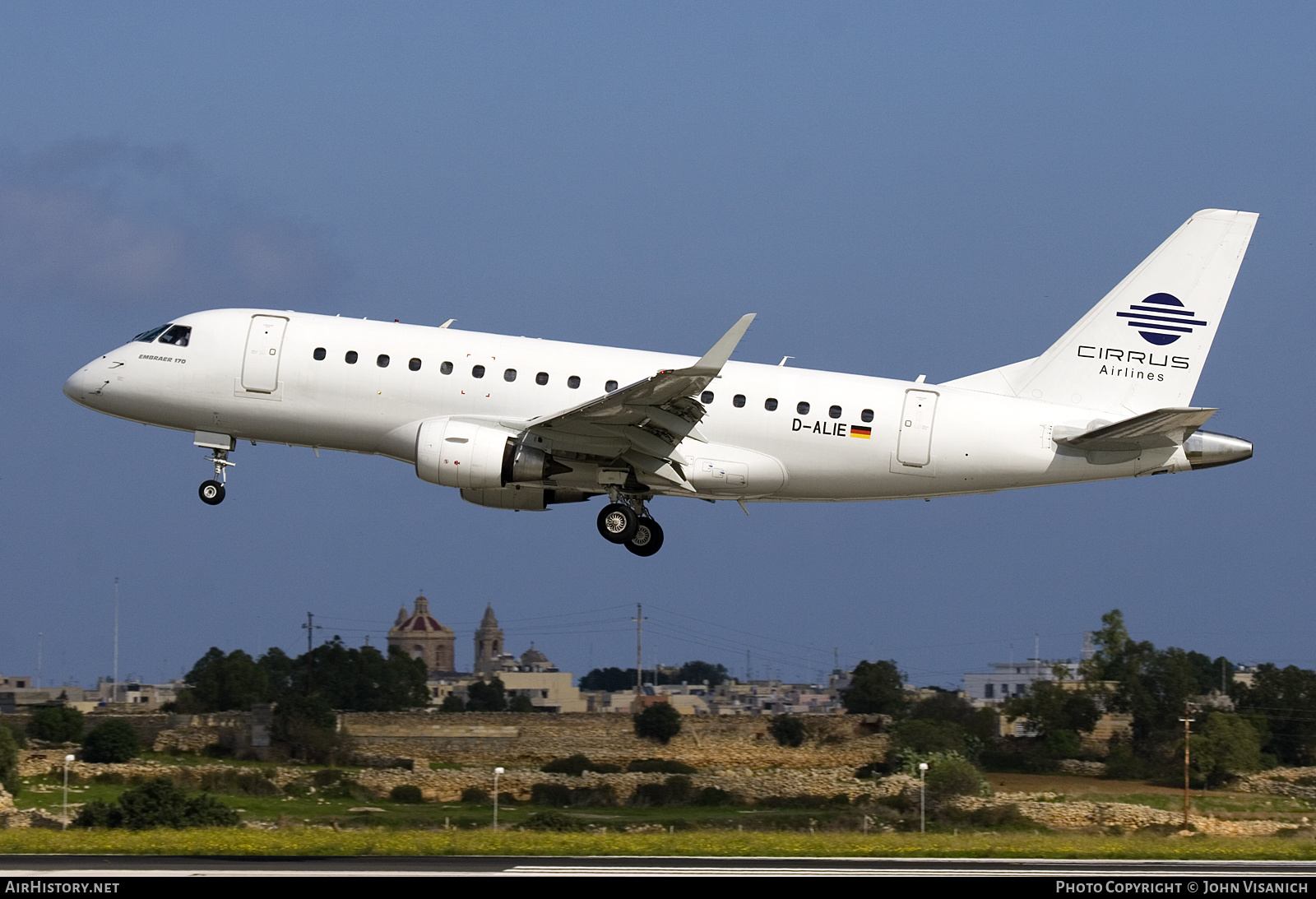 Aircraft Photo of D-ALIE | Embraer 170LR (ERJ-170-100LR) | Cirrus Airlines | AirHistory.net #601819