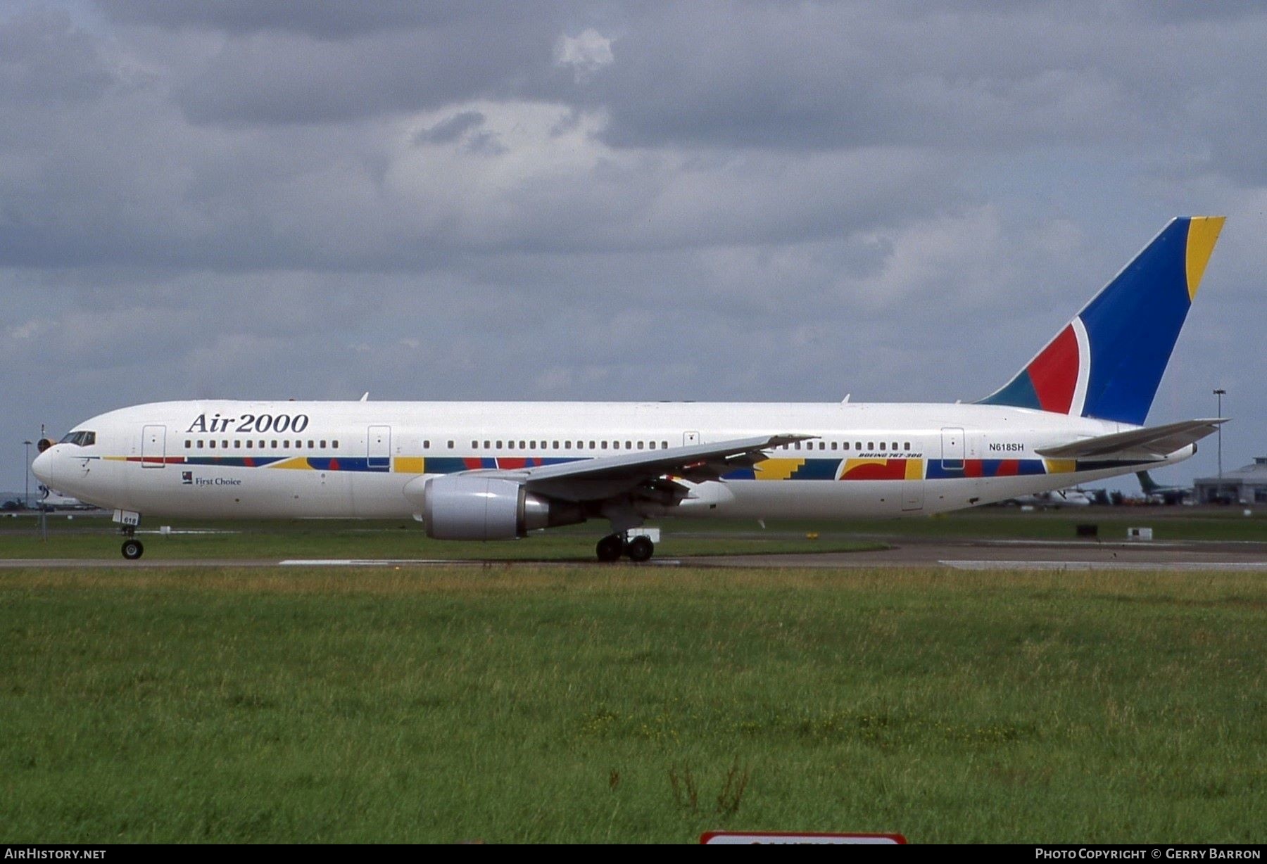 Aircraft Photo of N618SH | Boeing 767-38A/ER | Air 2000 | AirHistory.net #601825