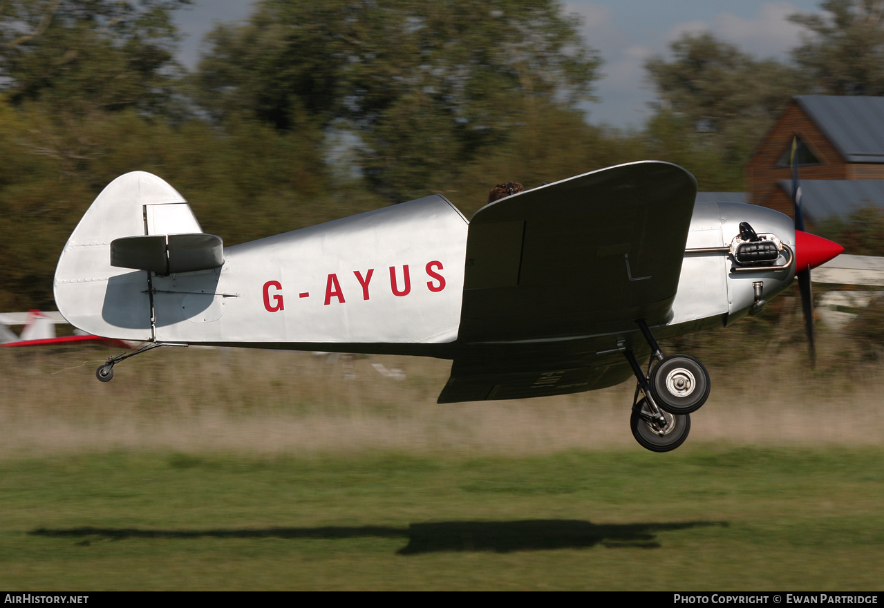 Aircraft Photo of G-AYUS | Taylor Monoplane | AirHistory.net #601830