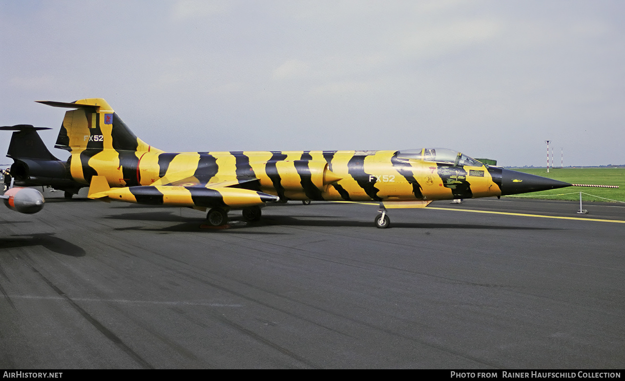 Aircraft Photo of FX52 | Lockheed F-104G Starfighter | Belgium - Air Force | AirHistory.net #601849