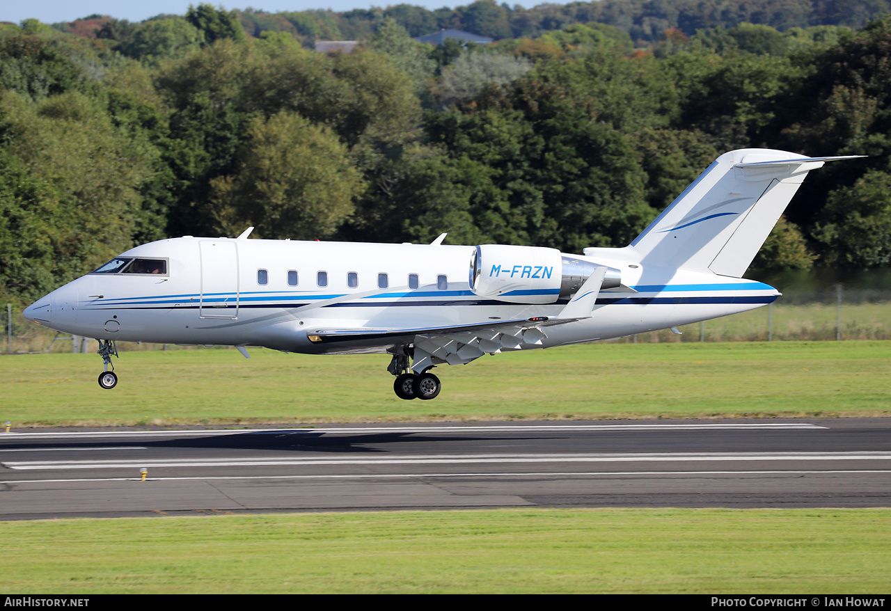 Aircraft Photo of M-FRZN | Bombardier Challenger 605 (CL-600-2B16) | AirHistory.net #601860