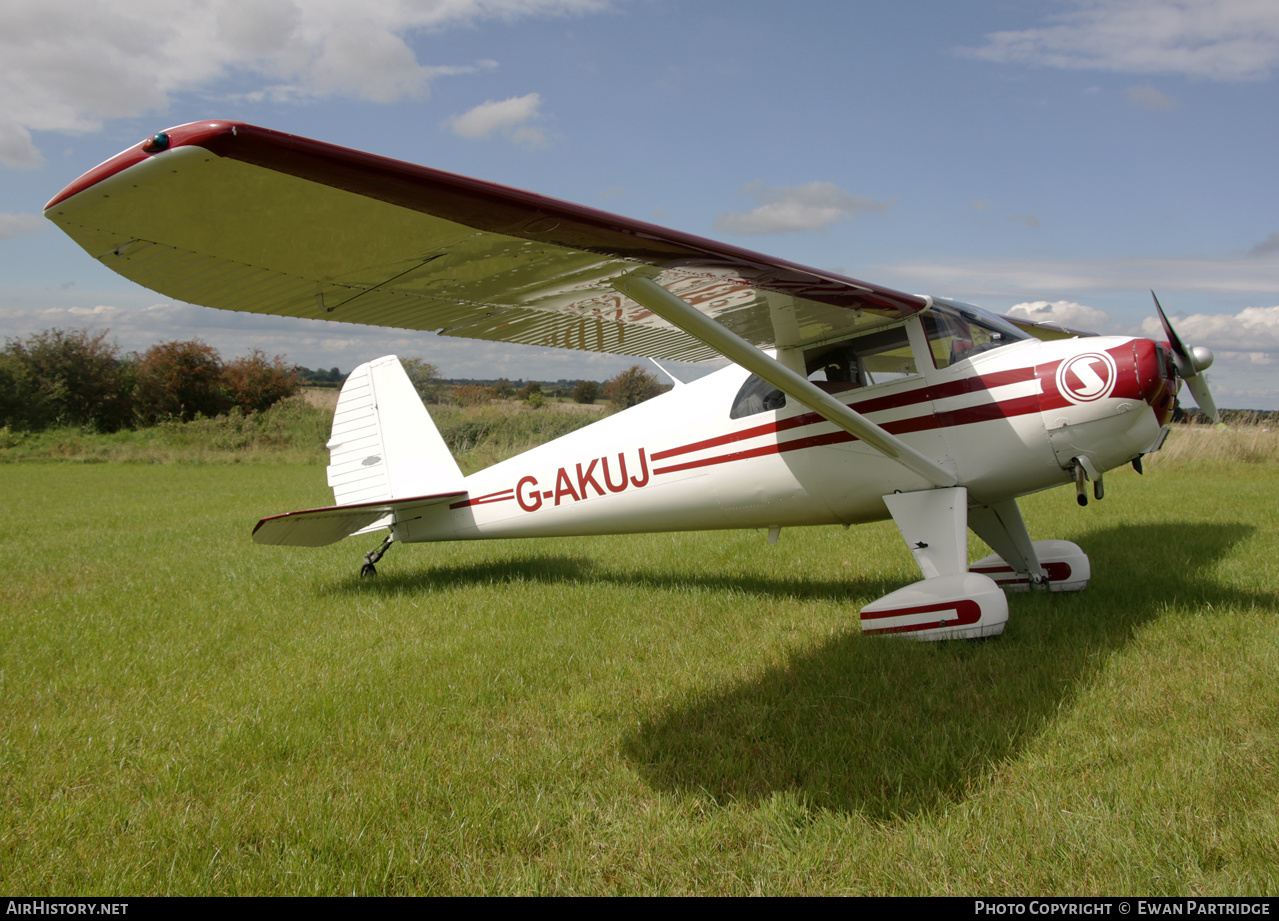 Aircraft Photo of G-AKUJ | Luscombe 8E Silvaire Deluxe | AirHistory.net #601864