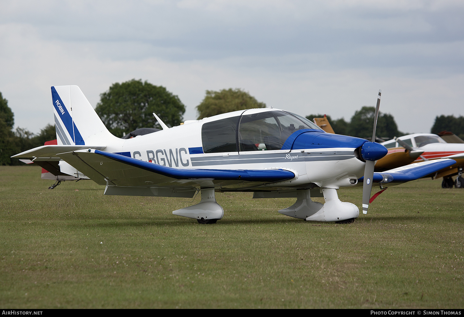 Aircraft Photo of G-BGWC | Robin DR-400-180 Regent | AirHistory.net #601879