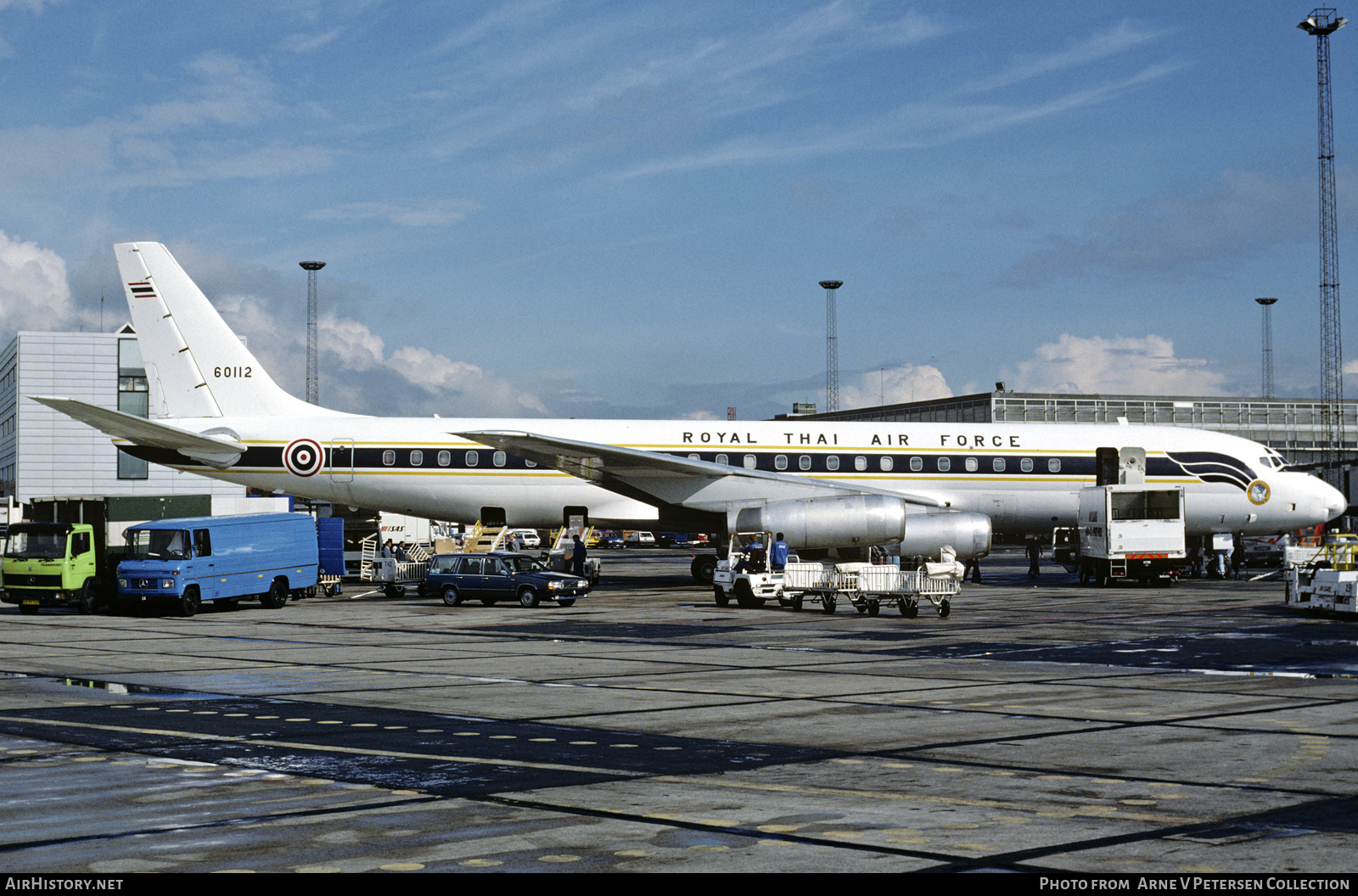 Aircraft Photo of L.10-3/28 / 60112 | McDonnell Douglas DC-8-62CF | Thailand - Air Force | AirHistory.net #601889