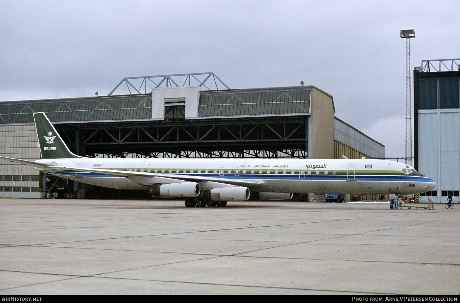Aircraft Photo of N4864T | McDonnell Douglas DC-8-63CF | Saudia - Saudi Arabian Airlines | AirHistory.net #601895