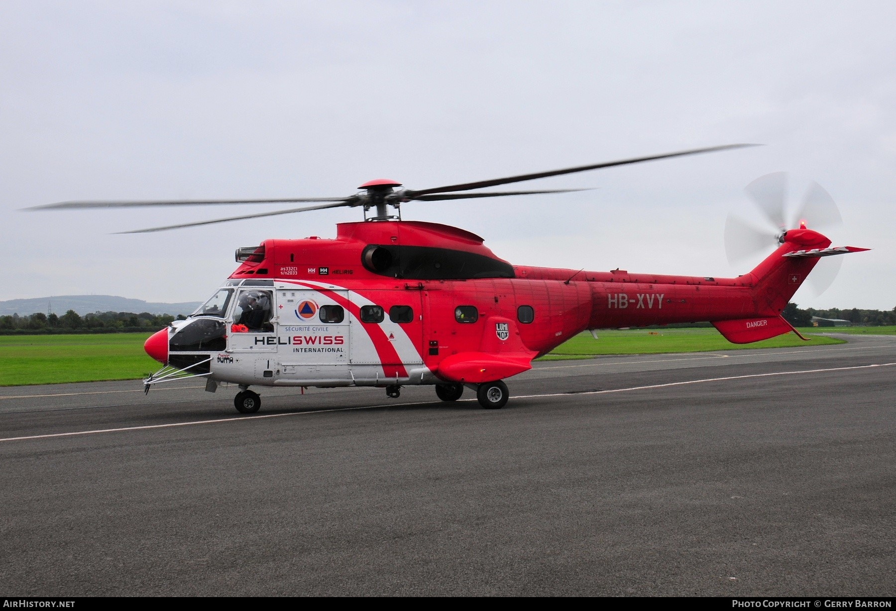 Aircraft Photo of HB-XVY | Aerospatiale AS-332C1 Super Puma | Heliswiss International | AirHistory.net #601924