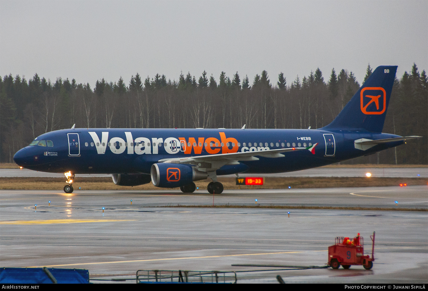 Aircraft Photo of I-WEBB | Airbus A320-214 | Volareweb | AirHistory.net #601928