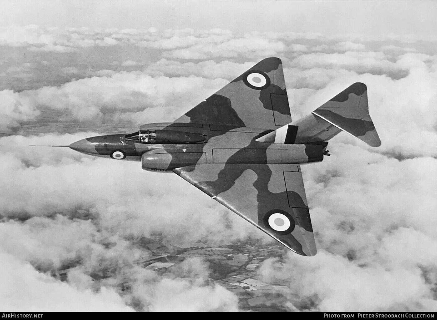 Aircraft Photo of WD804 | Gloster GA.5 Javelin | UK - Air Force | AirHistory.net #601939