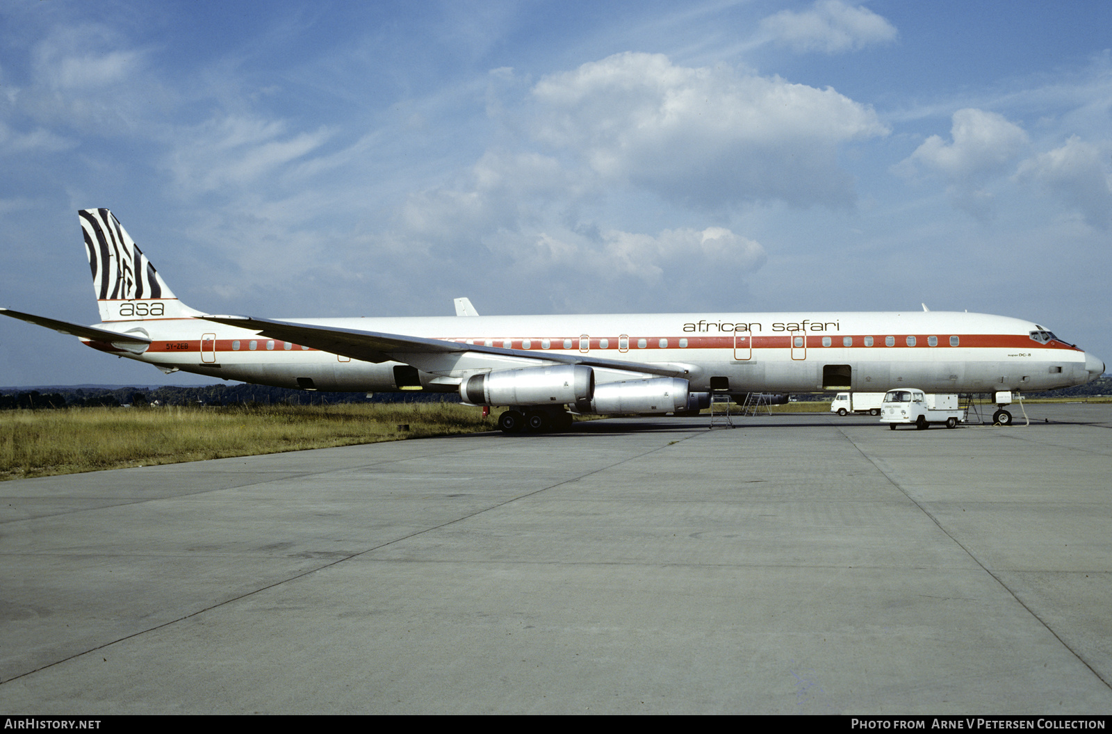 Aircraft Photo of 5Y-ZEB | McDonnell Douglas DC-8-63 | African Safari Airways - ASA | AirHistory.net #601947