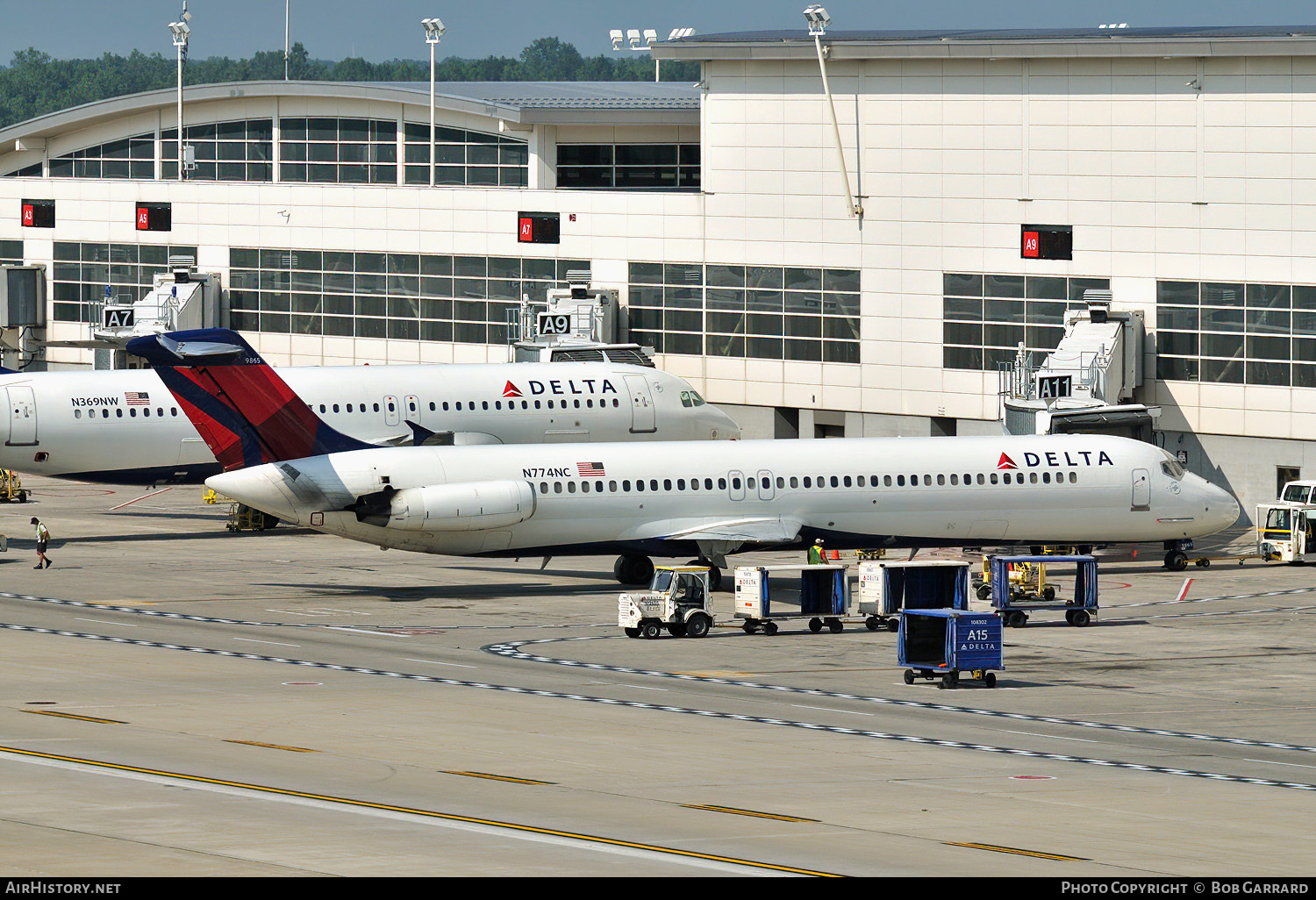 Aircraft Photo of N774NC | McDonnell Douglas DC-9-51 | Delta Air Lines | AirHistory.net #601960