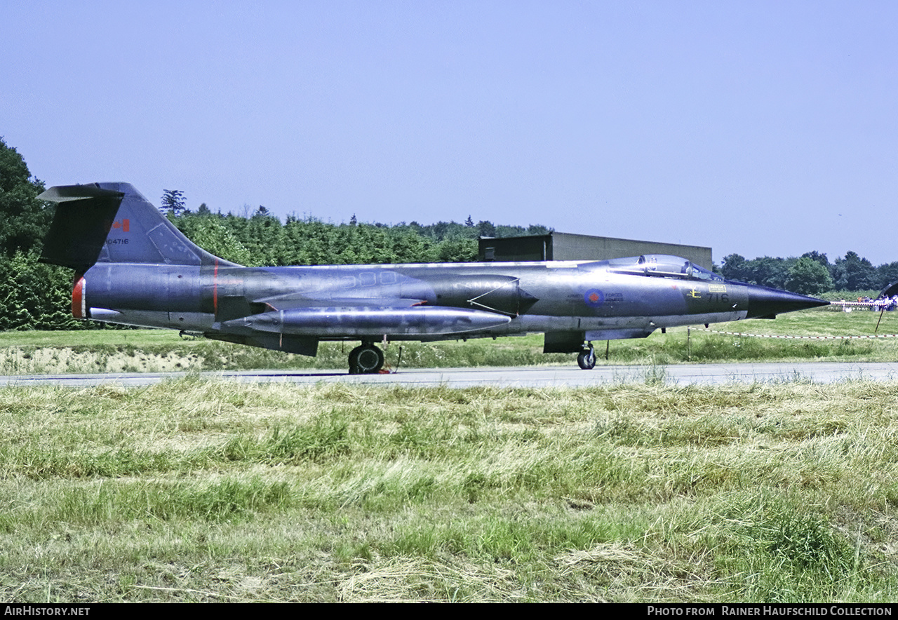 Aircraft Photo of 104716 | Lockheed CF-104A Starfighter | Canada - Air Force | AirHistory.net #601969