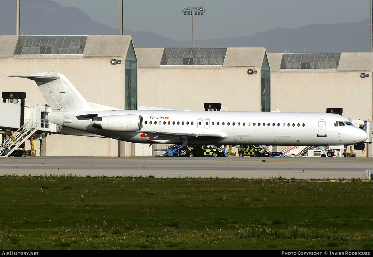 Aircraft Photo of EC-JRV | Fokker 100 (F28-0100) | AirHistory.net #601984