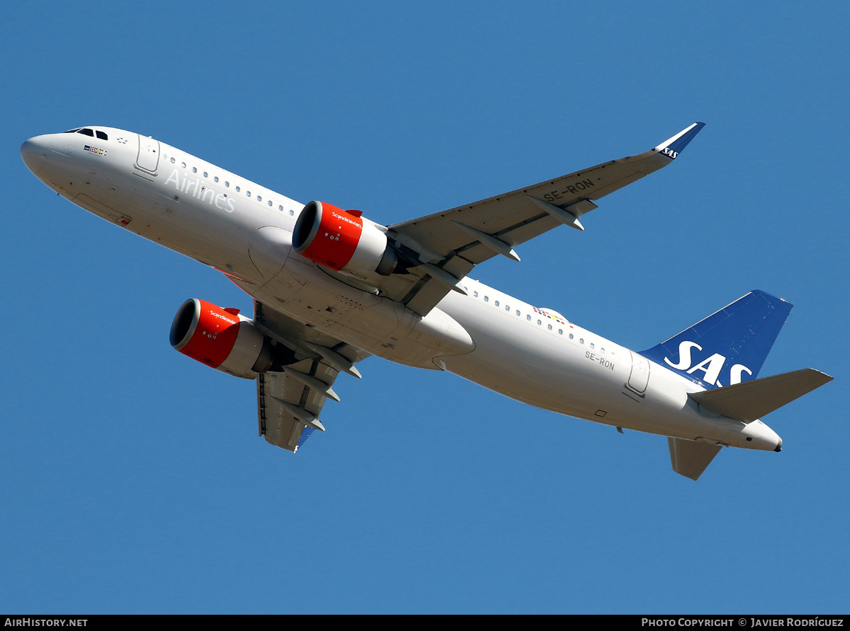 Aircraft Photo of SE-RON | Airbus A320-251N | Scandinavian Airlines - SAS | AirHistory.net #601989