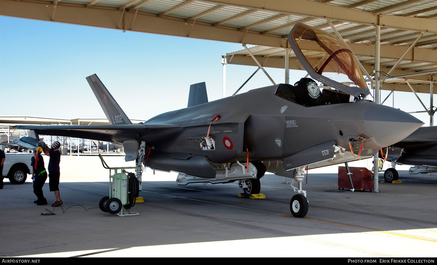 Aircraft Photo of L-002 / 19-5531 | Lockheed Martin F-35A Lightning II | Denmark - Air Force | AirHistory.net #602003