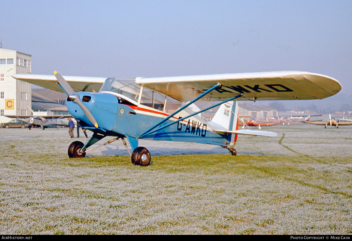 Aircraft Photo of G-AWKD | Piper PA-17 Vagabond | AirHistory.net #602022