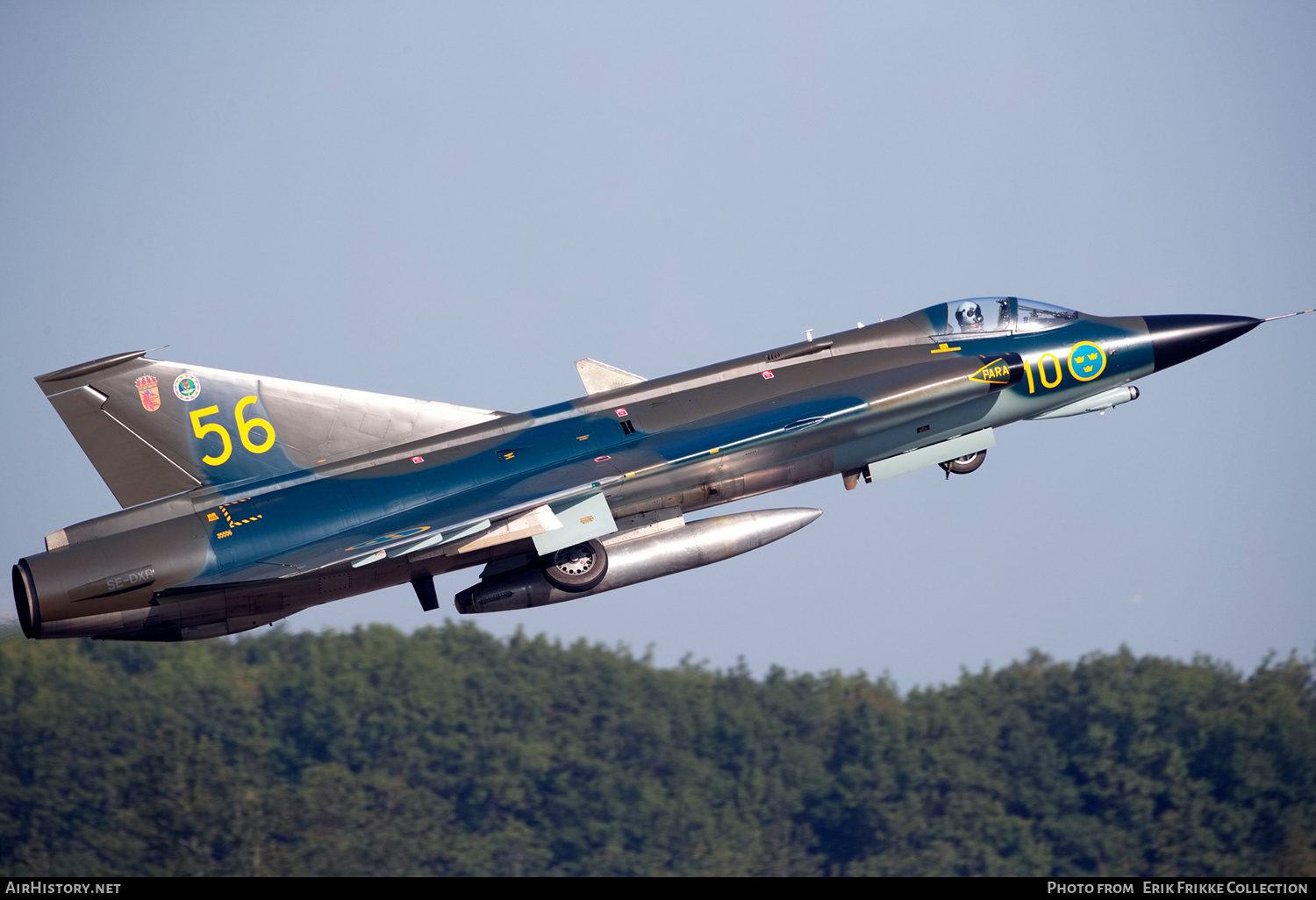 Aircraft Photo of SE-DXR / 35556 | Saab J35J Draken | Sweden - Air Force | AirHistory.net #602036