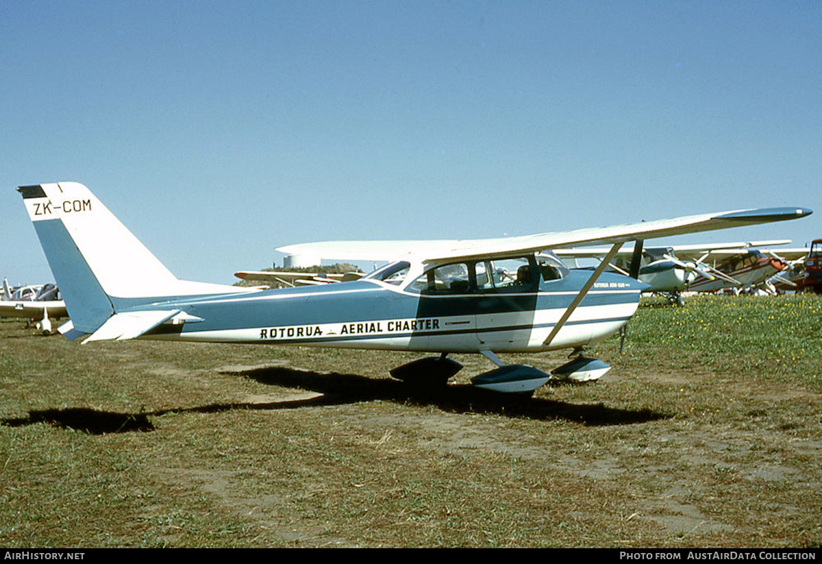 Aircraft Photo of ZK-COM | Cessna 172G Skyhawk | Rotorua Aerial Charter | AirHistory.net #602042