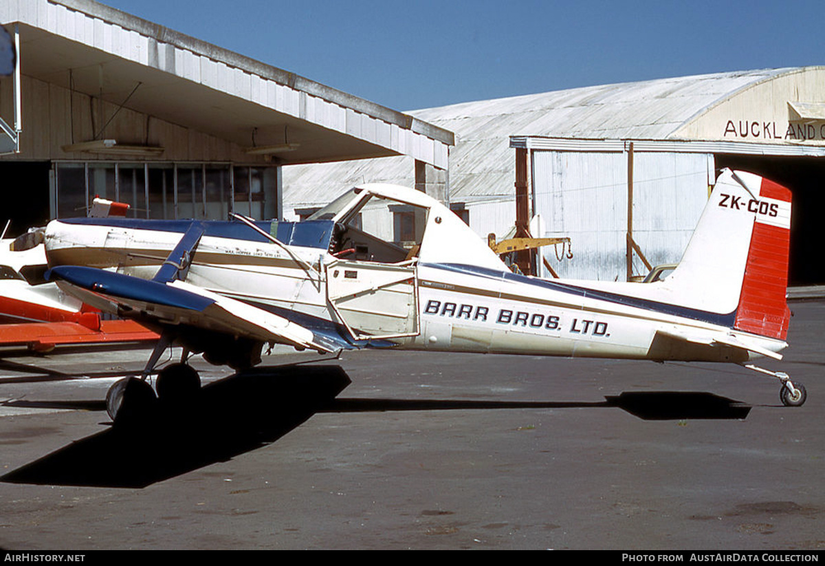 Aircraft Photo of ZK-COS | Cessna A188 AgWagon 300 | Barr Bros | AirHistory.net #602049