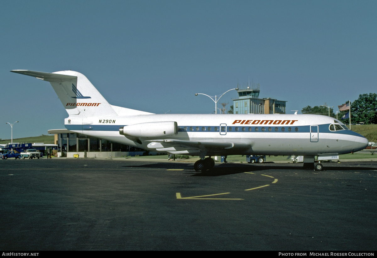 Aircraft Photo of N290N | Fokker F28-1000 Fellowship | Piedmont Airlines | AirHistory.net #602051