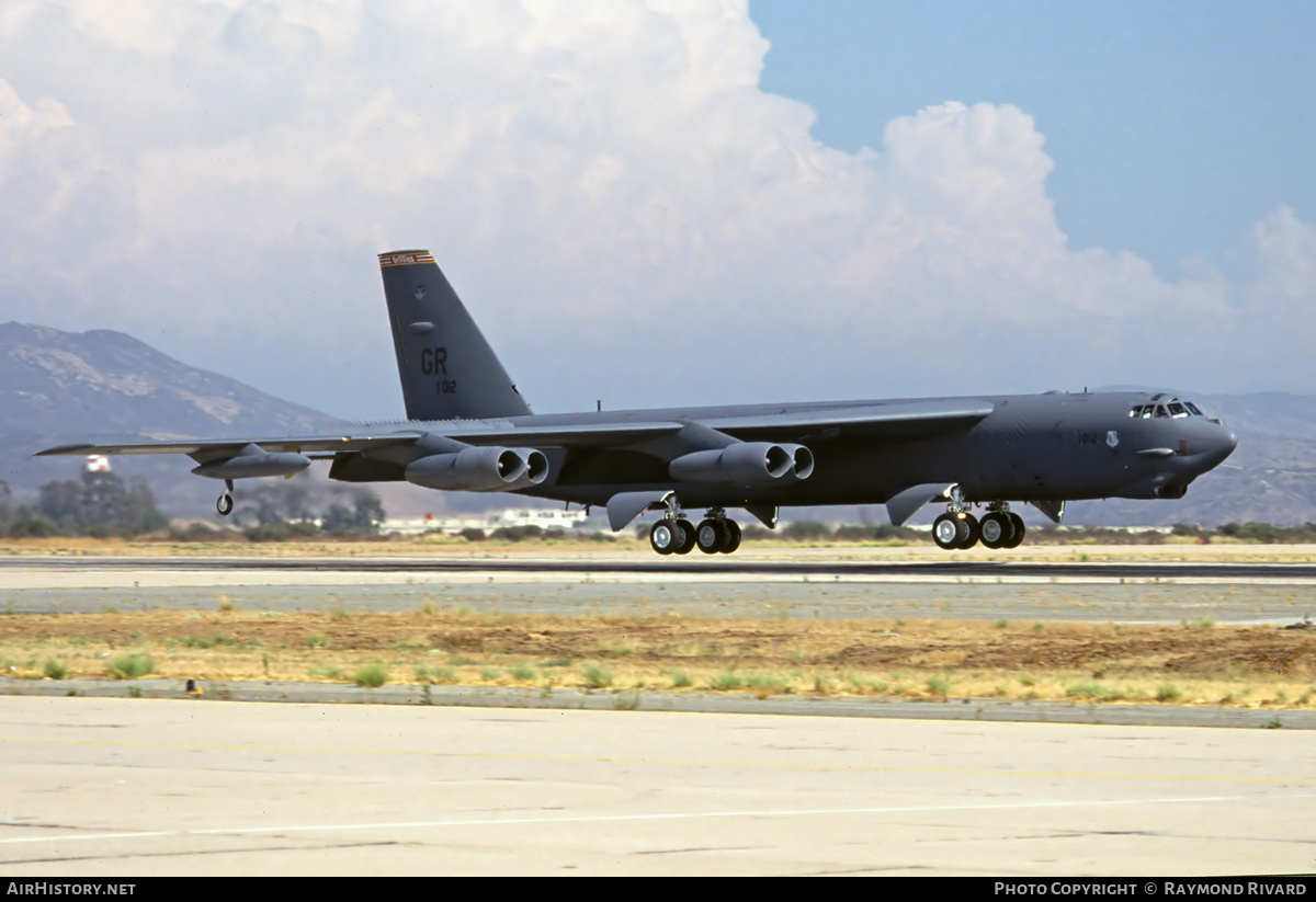 Aircraft Photo of 60-0012 / AF60-012 | Boeing B-52H Stratofortress | USA - Air Force | AirHistory.net #602053