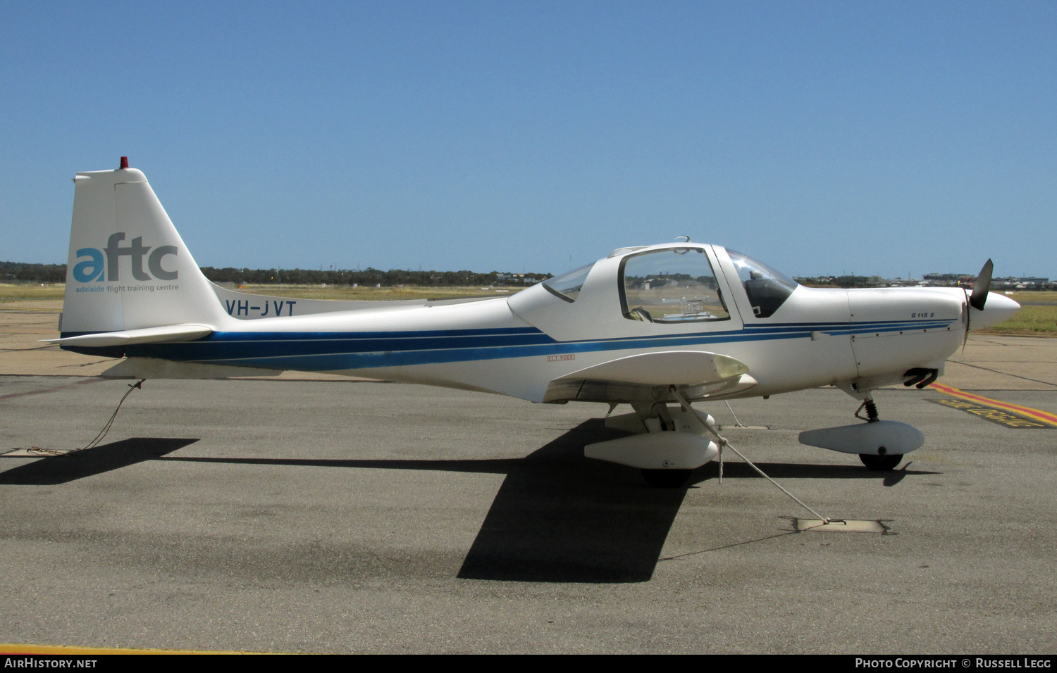 Aircraft Photo of VH-JVT | Grob G-115B | Adelaide Flight Training Centre - AFTC | AirHistory.net #602055