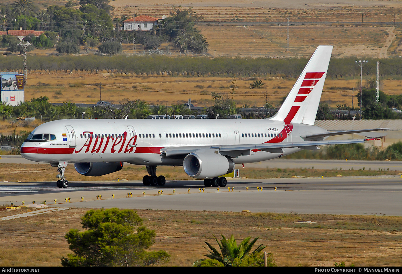 Aircraft Photo of LY-SKJ | Boeing 757-23N | Aurela | AirHistory.net #602059